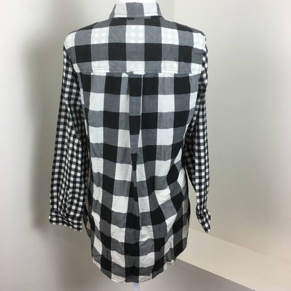 🛍American Eagle Buffalo Check Jegging Shirt - Picture 4 of 4